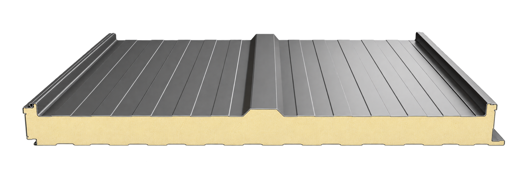 Roof panel finish