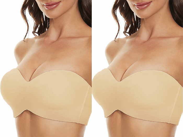 Buy 2 Get 1 Free – Non-Slip Multi-Way Strapless Bra