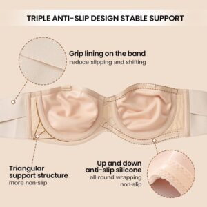 Buy 2 Get 1 Free – Non-Slip Multi-Way Strapless Bra