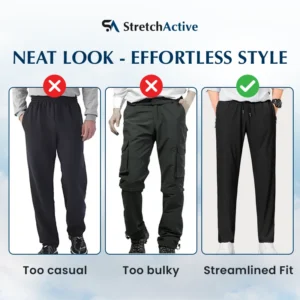 StretchActive – Unisex Ultra Stretch Quick Drying Pants