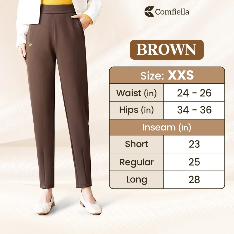 Comfiella – Women’s Casual High Waist Modern Fit Pants