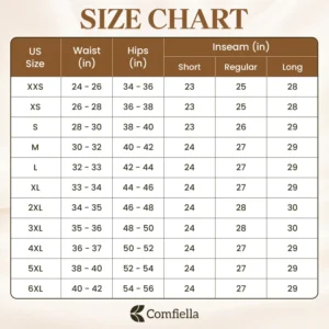 Comfiella – Women’s Casual High Waist Modern Fit Pants