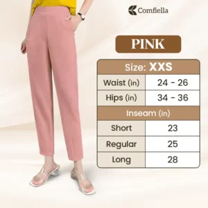 Comfiella – Women’s Casual High Waist Modern Fit Pants