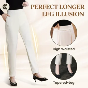 Comfiella – Women’s Casual High Waist Modern Fit Pants