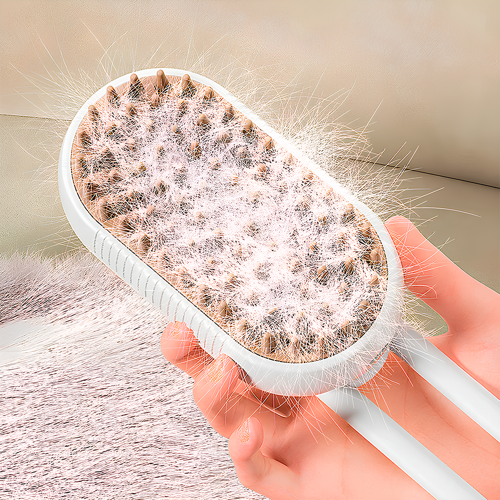 FurEase Pet Steam Brush