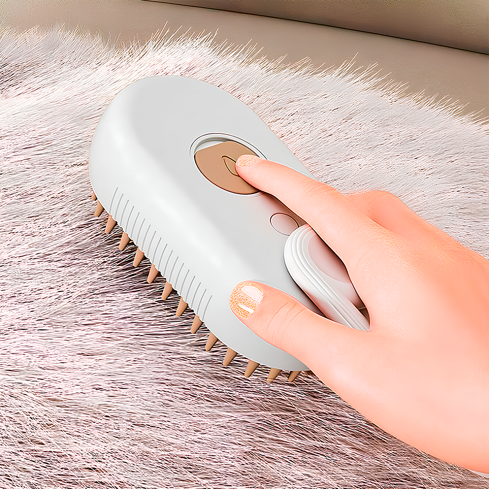 FurEase Pet Steam Brush