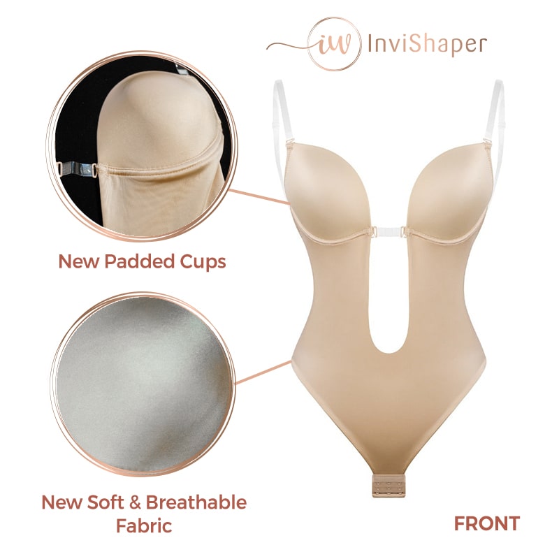 InviShaper – Plunge Backless Body Shaper Bra