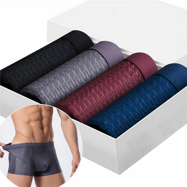 BAMBOO FIBRE BOXER SHORTS – FOR ALL-DAY COMFORT