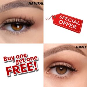 Buy 1 Get 1 Free – Reusable Magnetic Eyelashes