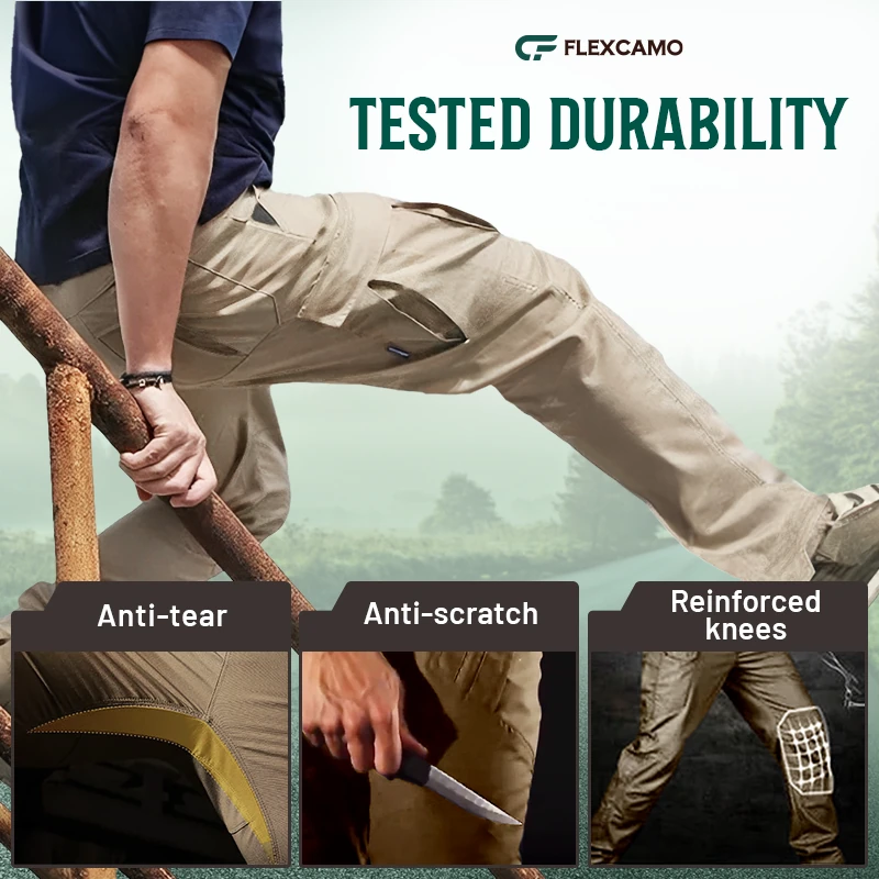 FlexCamo – Tactical Waterproof Pants