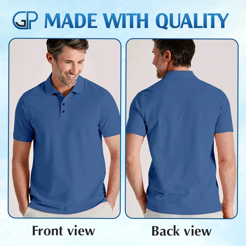 Gennelman Polo – Men Ice Silk Classic Polo