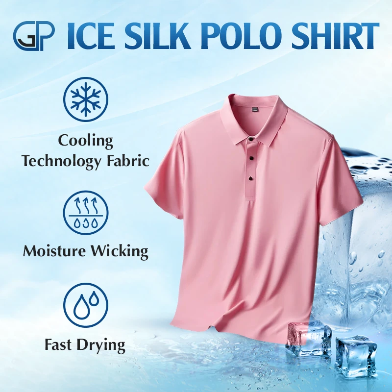 Gennelman Polo – Men Ice Silk Classic Polo