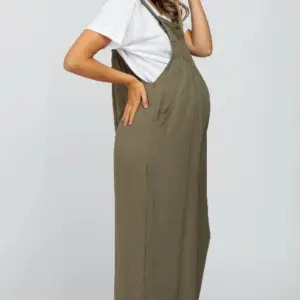 Plus Size Wide Leg Overalls Jumpsuit