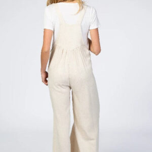 Plus Size Wide Leg Overalls Jumpsuit