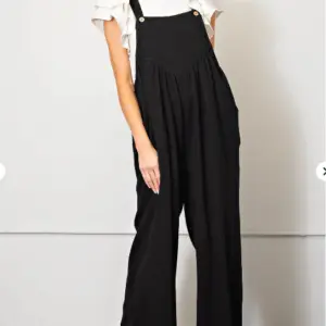 Plus Size Wide Leg Overalls Jumpsuit