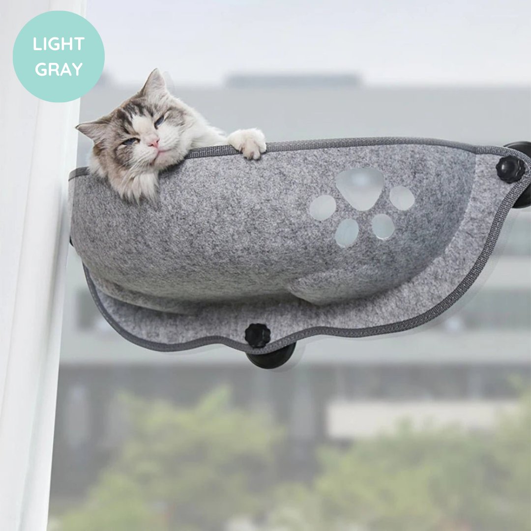 Purrfect Perch –  Deluxe Cat Window Hammock