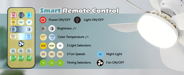 SmartControl Ceiling Fan Light