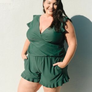 Stellwise – LAST DAY 49% OFF – Built in bra and Leggings Swim Romper