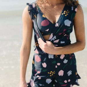 Stellwise – LAST DAY 49% OFF – Built in bra and Leggings Swim Romper