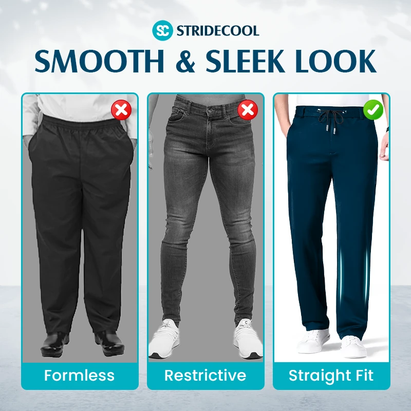 StrideCool – Quick Drying Stretch Straight Fit Pants