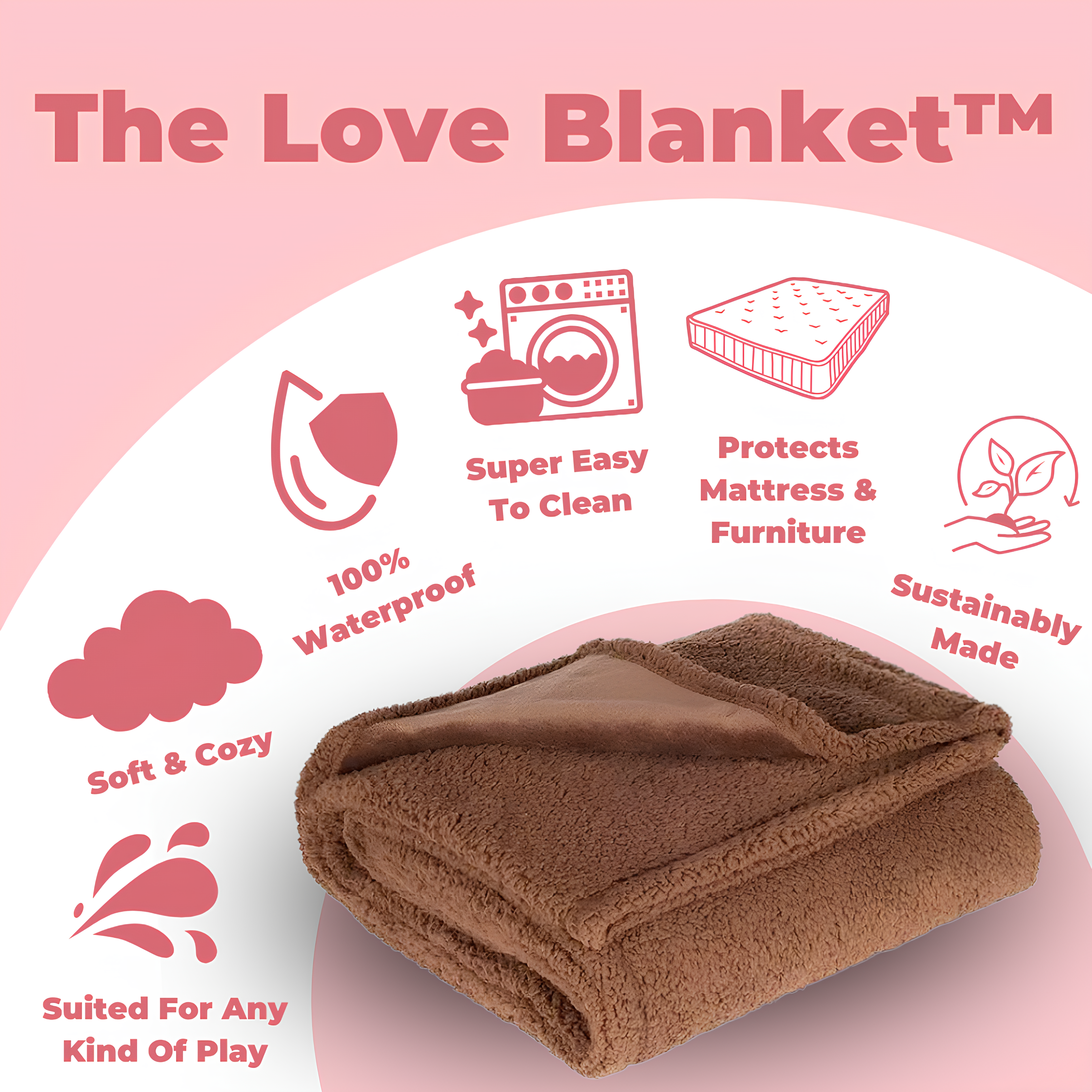 The Love Blanket – Waterproof Intimacy Blanket