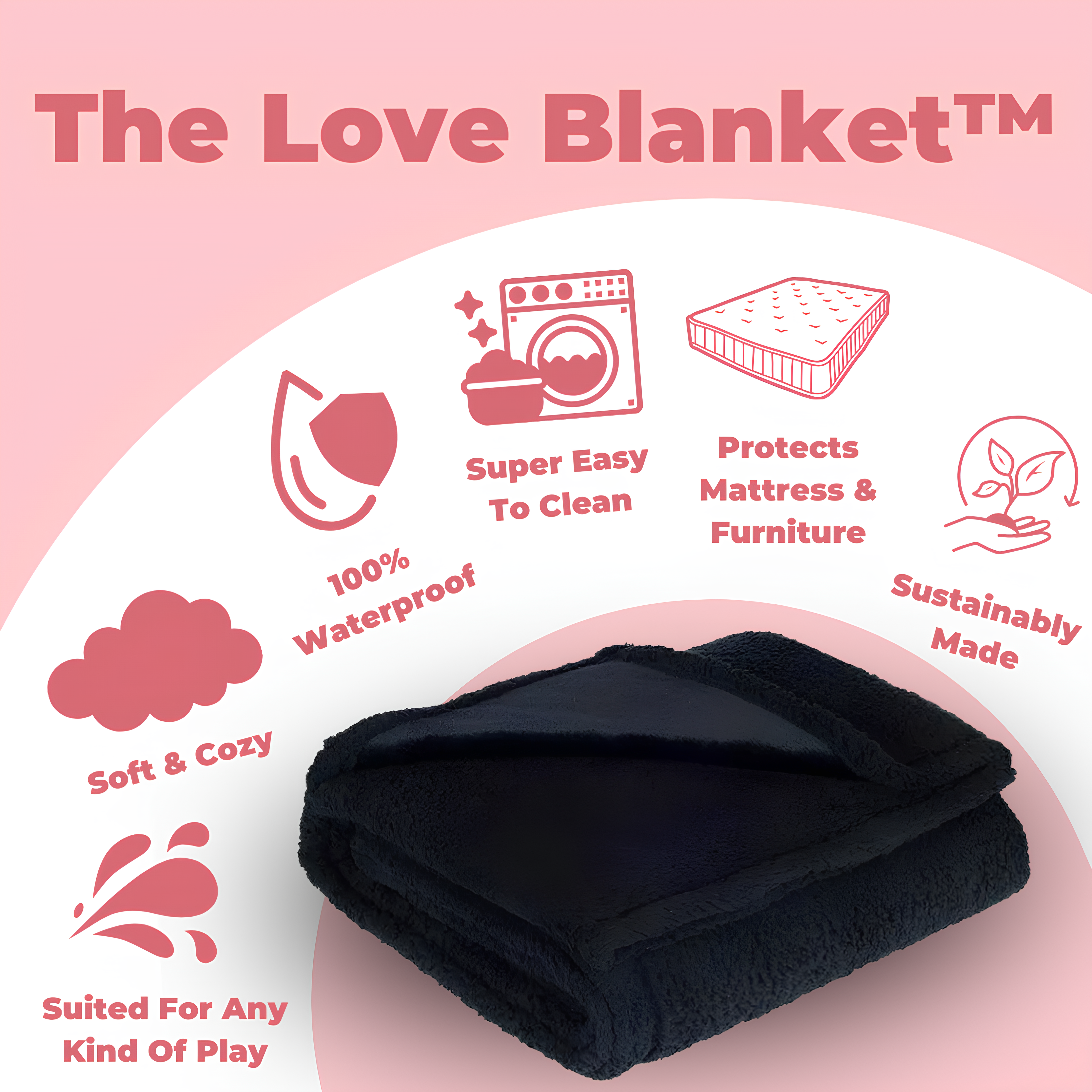 The Love Blanket – Waterproof Intimacy Blanket