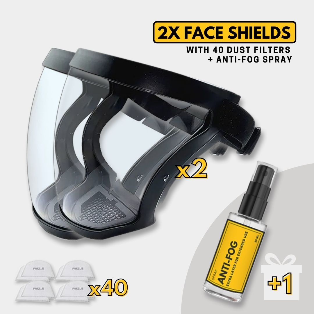 Tooltekt Anti-Dust & Fog-Free Face Shield