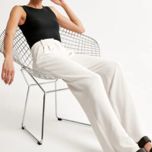 Wide Leg Tailored Pants