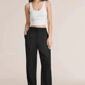 Wide Leg Tailored Pants