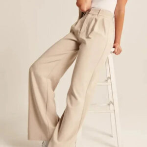 Wide Leg Tailored Pants