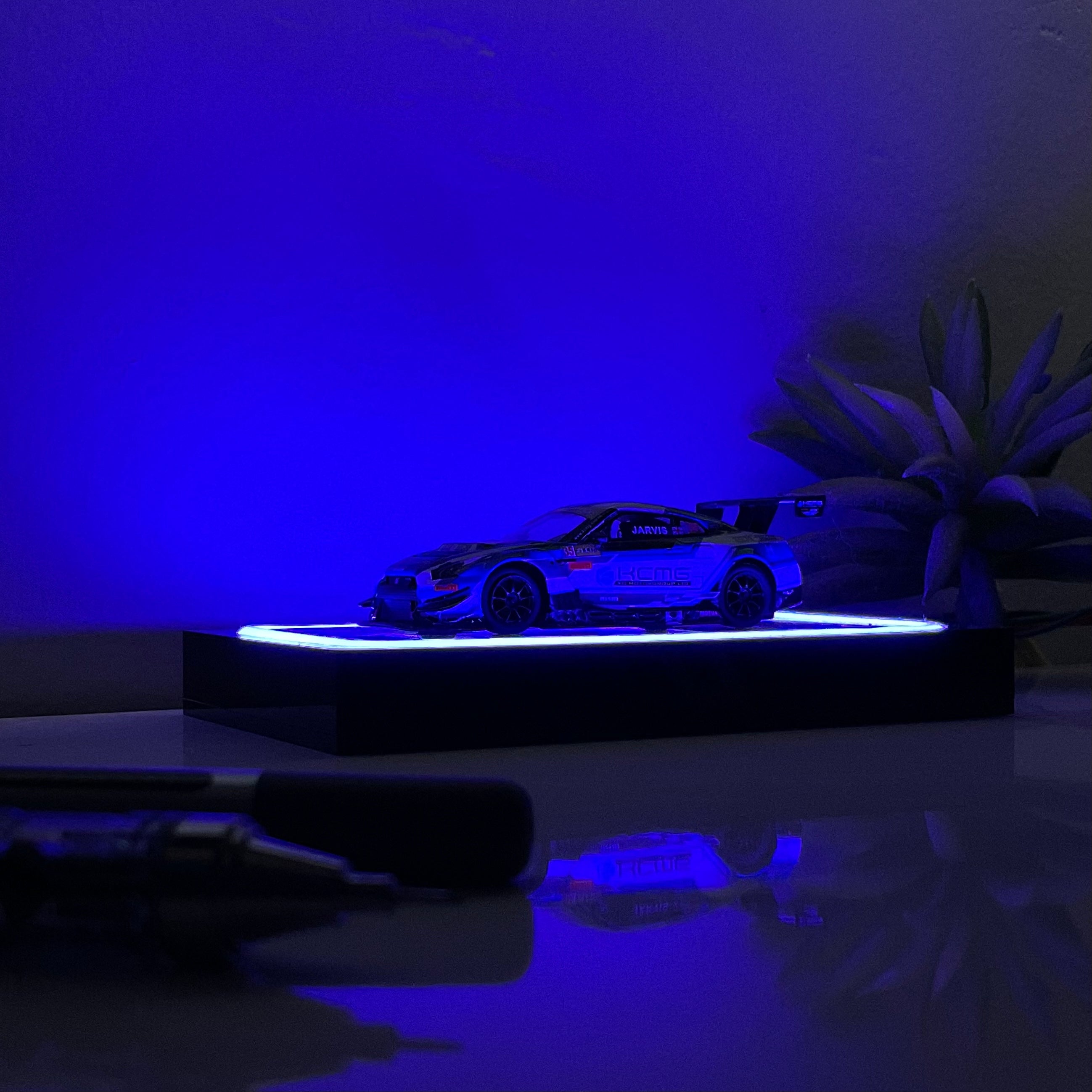 Acrylic Light Up Display Base for Hot Wheels - CenLuxe