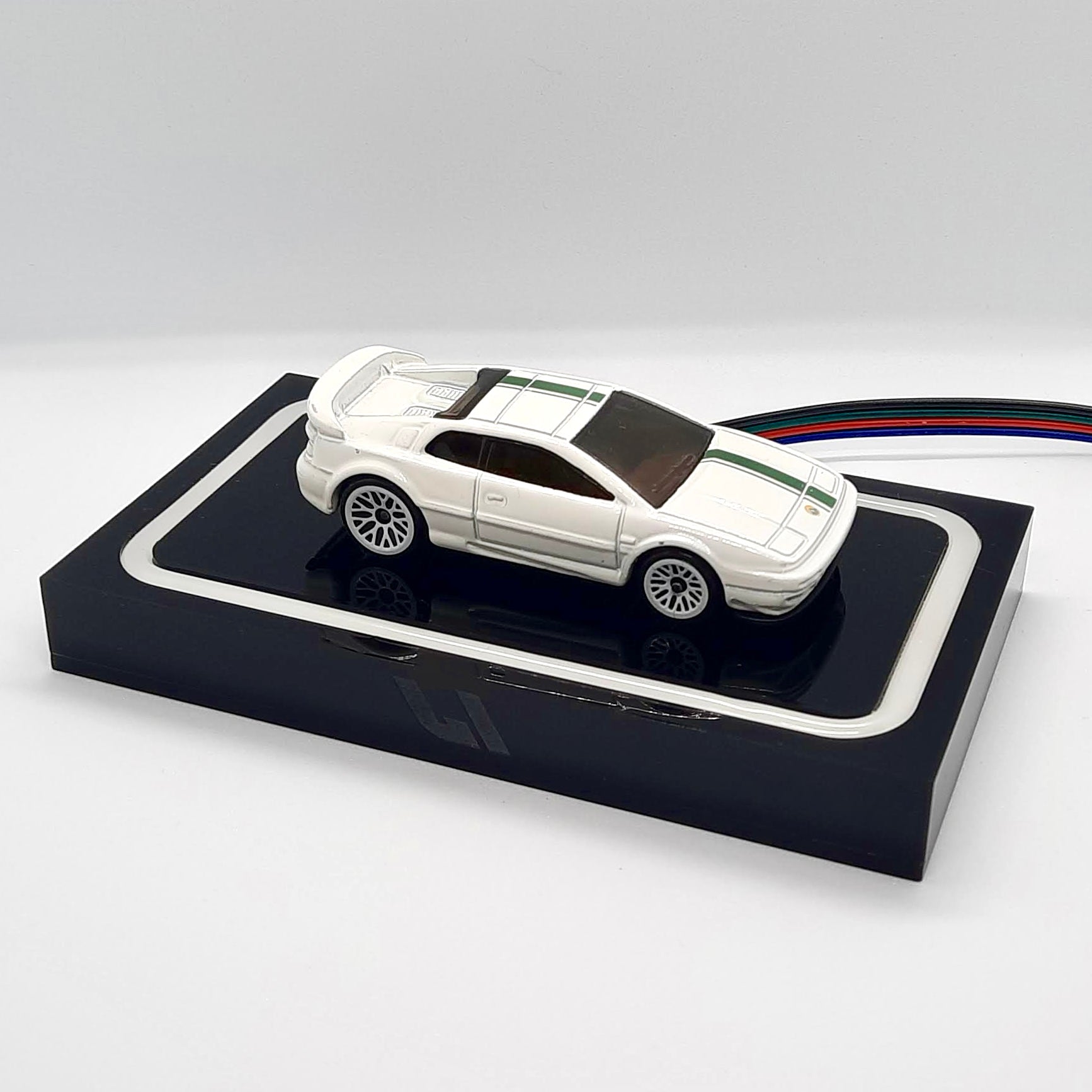 Acrylic Light Up Display Base for Hot Wheels