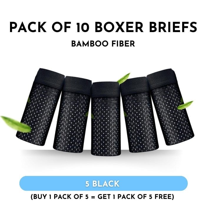 BAMBOO FIBRE BOXER SHORTS – FOR ALL-DAY COMFORT