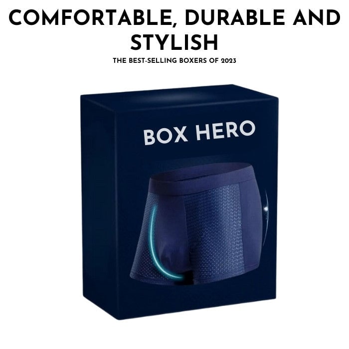 BAMBOO FIBRE BOXER SHORTS – FOR ALL-DAY COMFORT