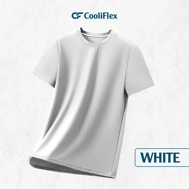 CooliFlex – Breathable Ice Silk Waffle Weave T-shirt