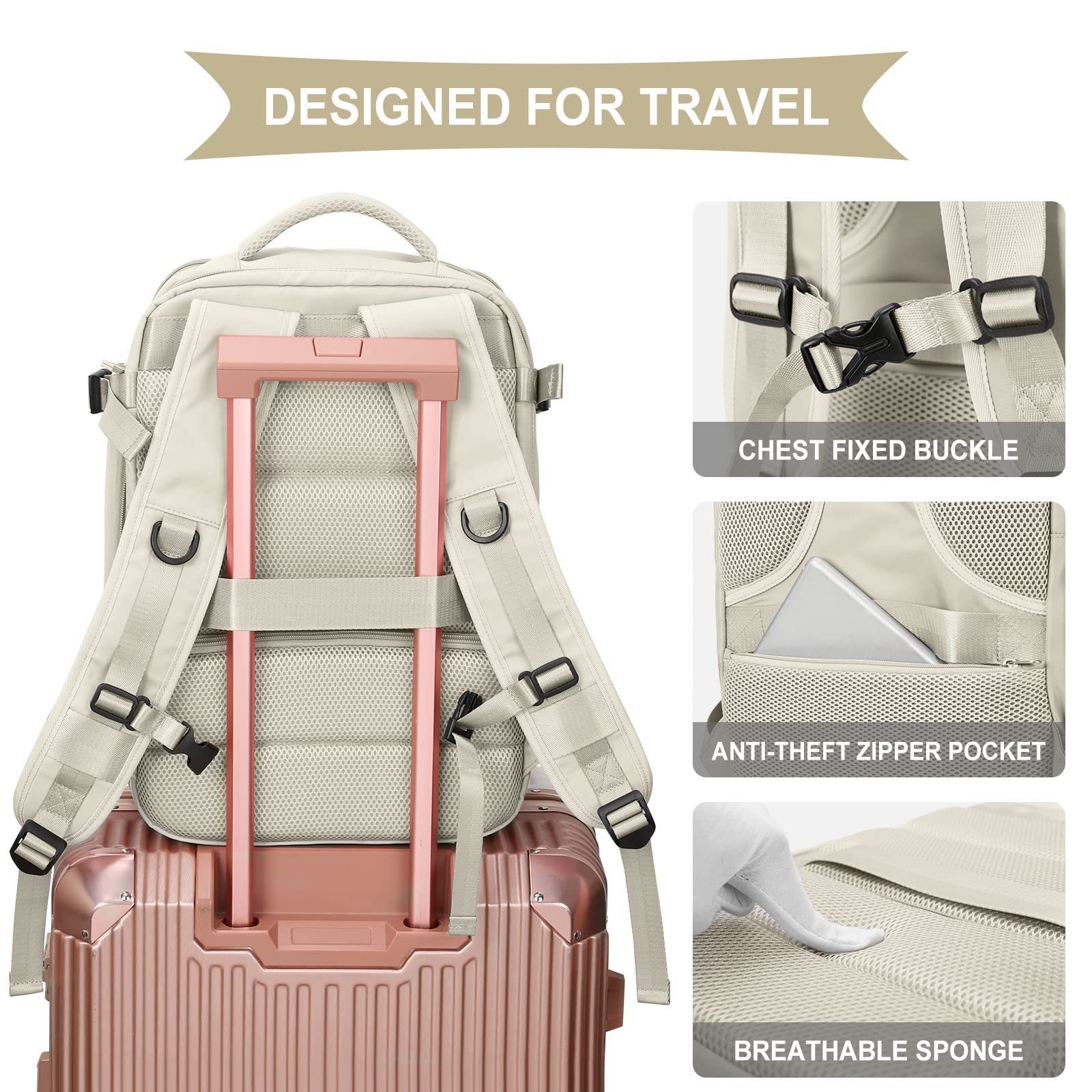 EaseTravel™️ – Waterproof Travel Backpack