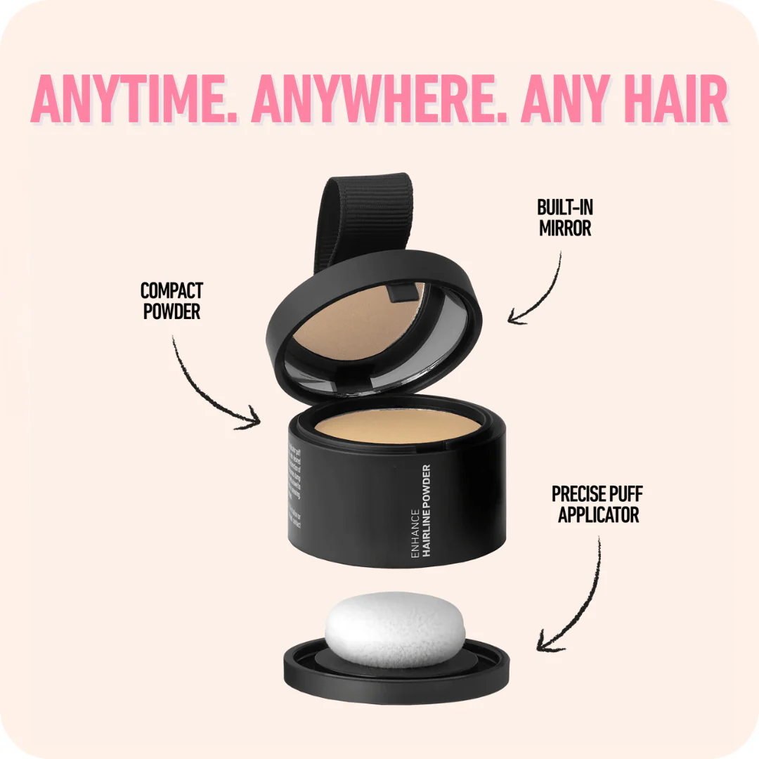 GlitzGleam – Instant Highlight Hair Blush Powder