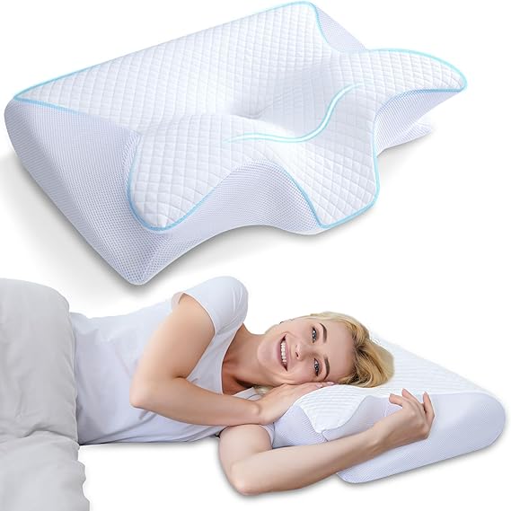 HOMCA Ergonomic Memory Foam Pillow