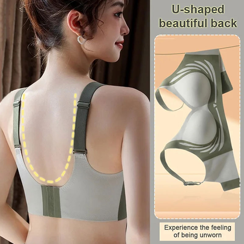 Lifting Anti-Sagging Wire-Free Push-up Bra