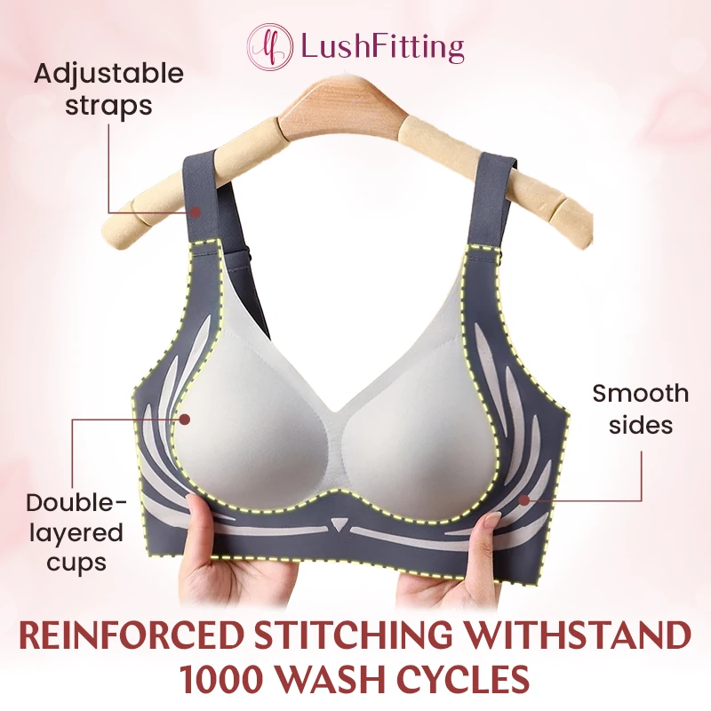 LushFitting – Lifting Anti-Sagging Wireless Adjustable Seamless Bra