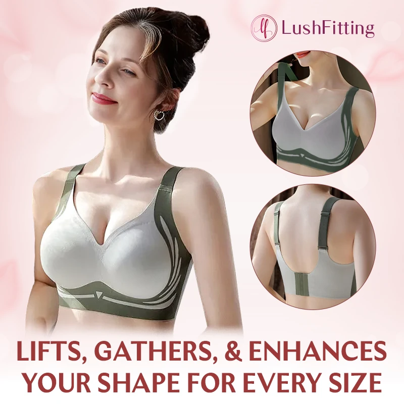 LushFitting – Lifting Anti-Sagging Wireless Adjustable Seamless Bra