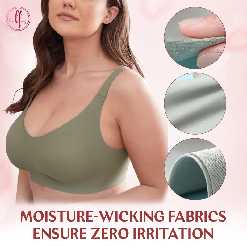 LushFitting – Lifting Anti-Sagging Wireless Adjustable Seamless Bra