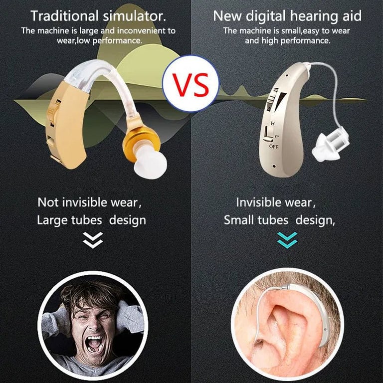 PristineHear ClearSound Rechargeable Hearing Aids