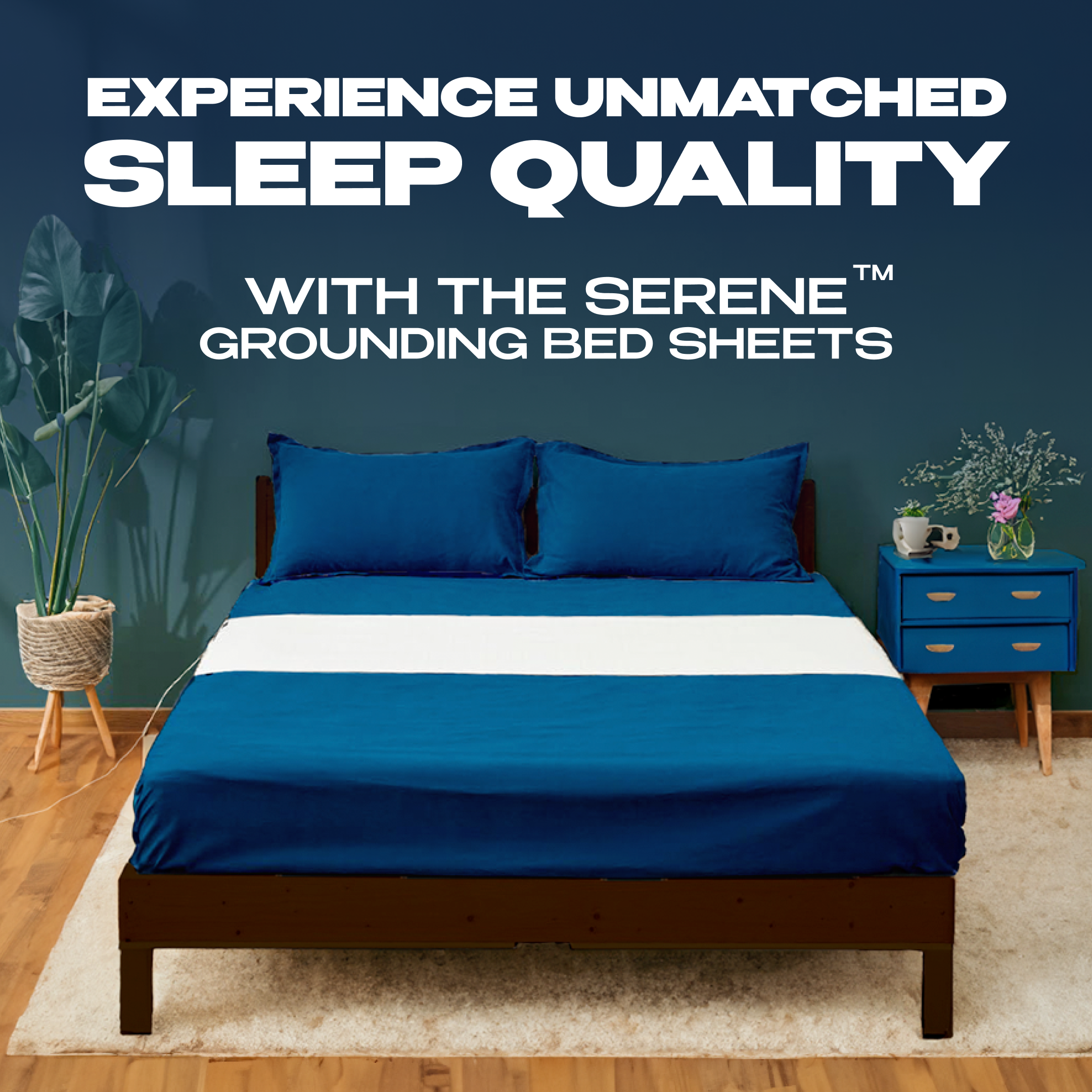 Serene Plunge – Grounding Bed Sheet