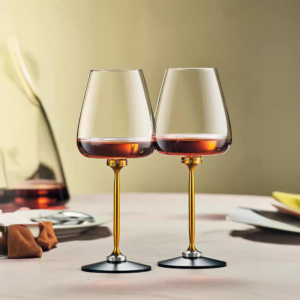 Spinning Wine Glass