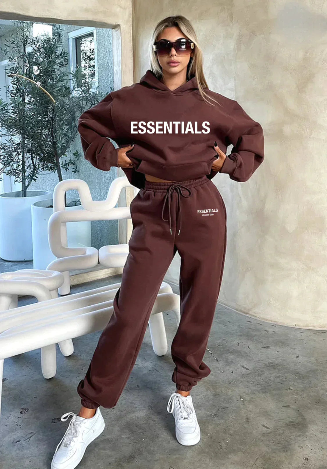 THE ESSENTIALS HOODIE + FREE TRACK PANTS