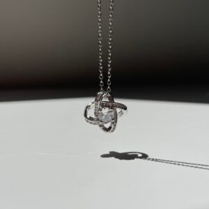 To My Daughter | Necklace with Love Knot