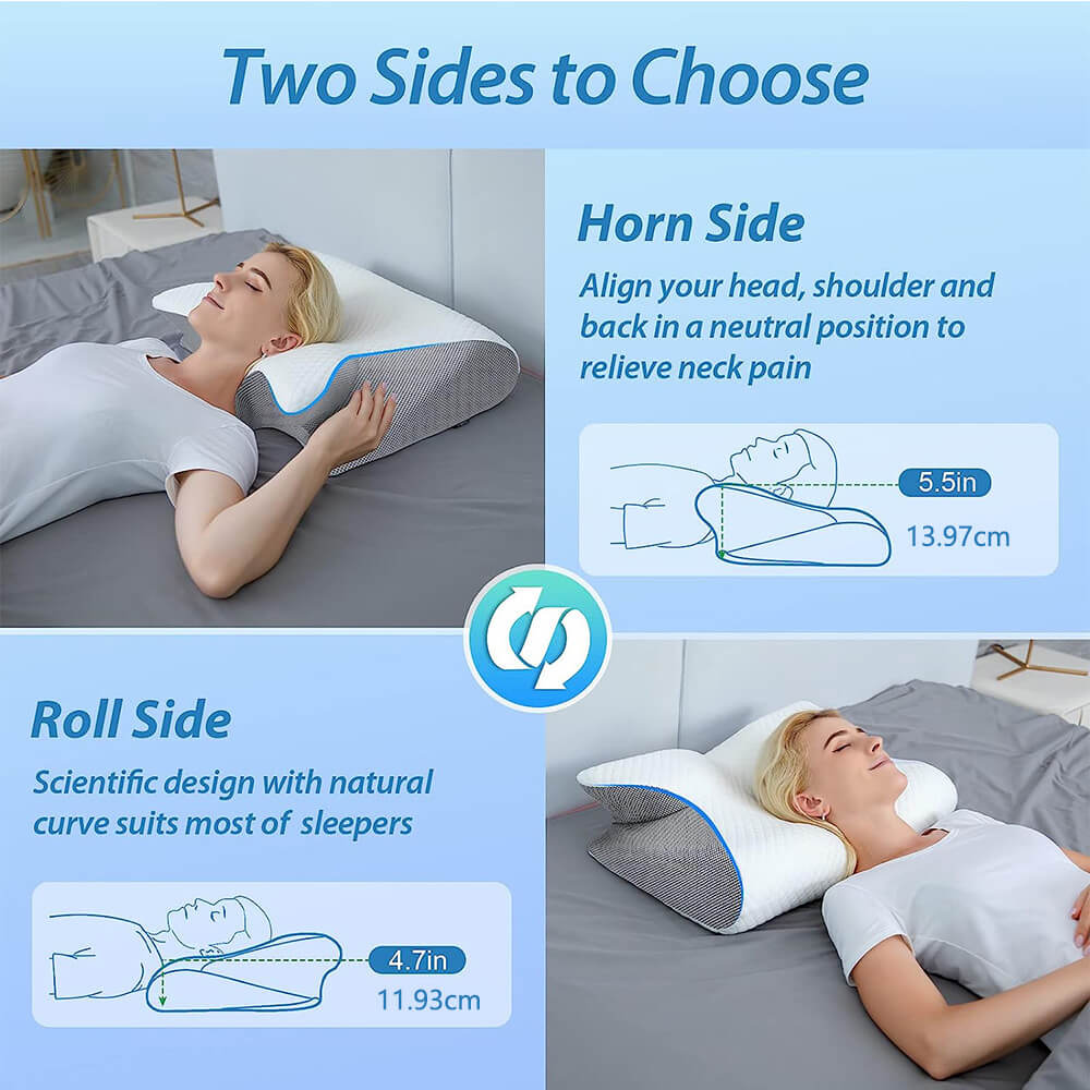 TRANQUIL CURVE – SUPPORTIVE MEMORY FOAM PILLOW