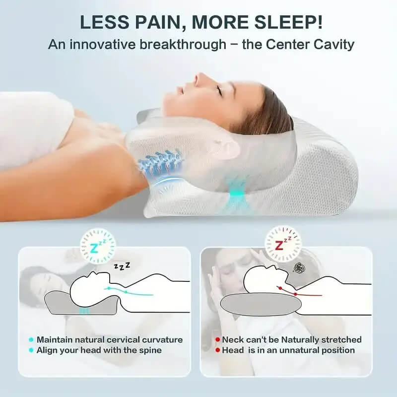 TRANQUIL CURVE – SUPPORTIVE MEMORY FOAM PILLOW