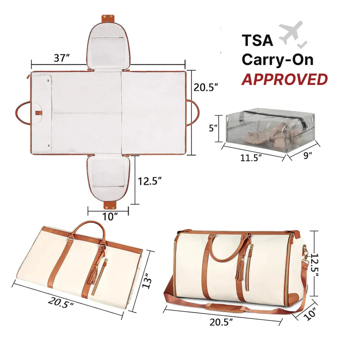 TuxodoBAG – Foldable Travel Bag